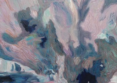 Boy in a Cave painting by Claire Cansick