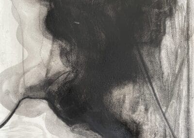 Ash Cloud II drawing by Claire Cansick